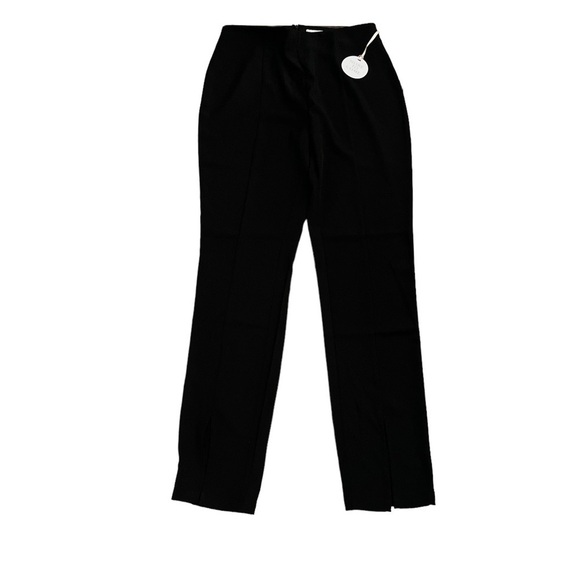 New with Tags Revolve More To Come Jenny Slit Front Pants Black Size Large - Picture 2 of 9